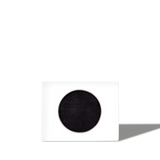 Square white ceramic charcoal air purifier with round black activated charcoal filter, modern eco-friendly odor absorber.