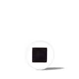 White pill with a black square imprint, medicine tablet for prescription or over-the-counter use.